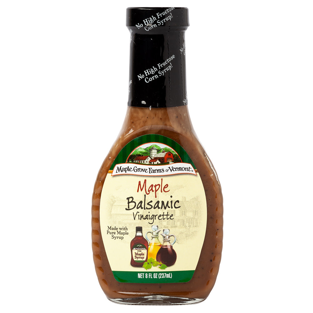 Wholesale Maple Grove Maple Balsamic Vinaigrette Dressing 8 Oz Bottle- Bulk