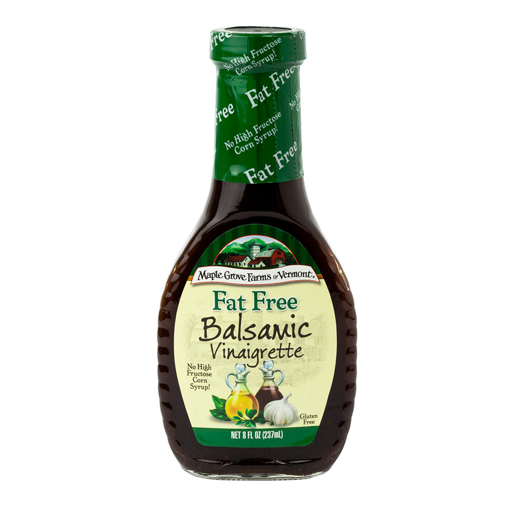 Wholesale Maple Grove Sugar Free Balsamic Vinaigrette Dressing 8 Oz Bottle-12ct Case Bulk