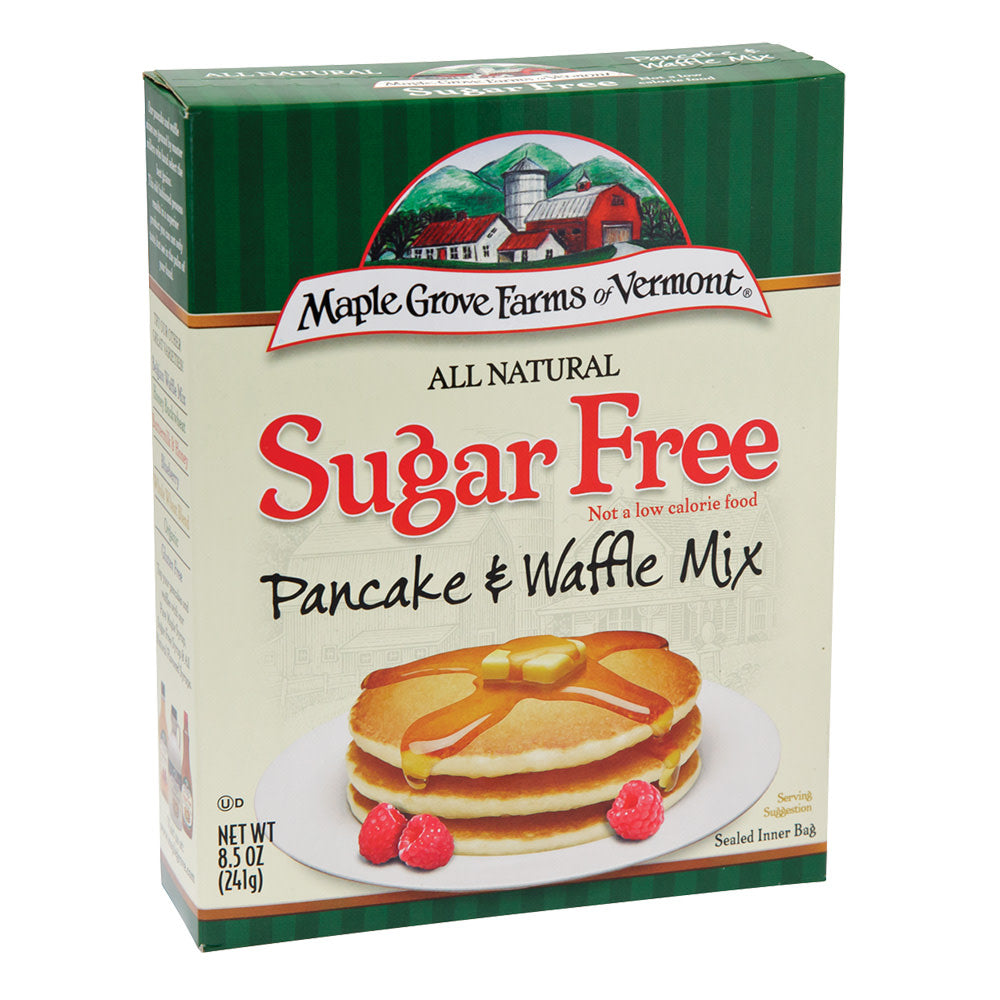 Wholesale Maple Grove Farms All Natural Sugar Free Pancake And Waffle Mix 8.5 Oz Box-8ct Case Bulk