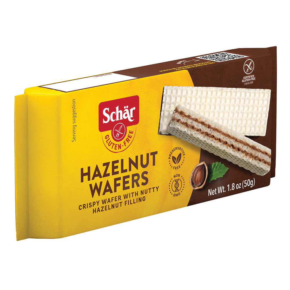 Wholesale Schar Gluten Free Hazelnut Wafers 1.8 Oz-20ct Case Bulk