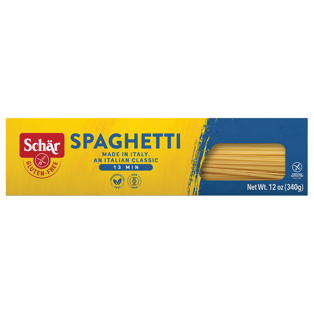 Wholesale Schar Gluten Free Spaghetti 12 Oz Box-10ct Case Bulk