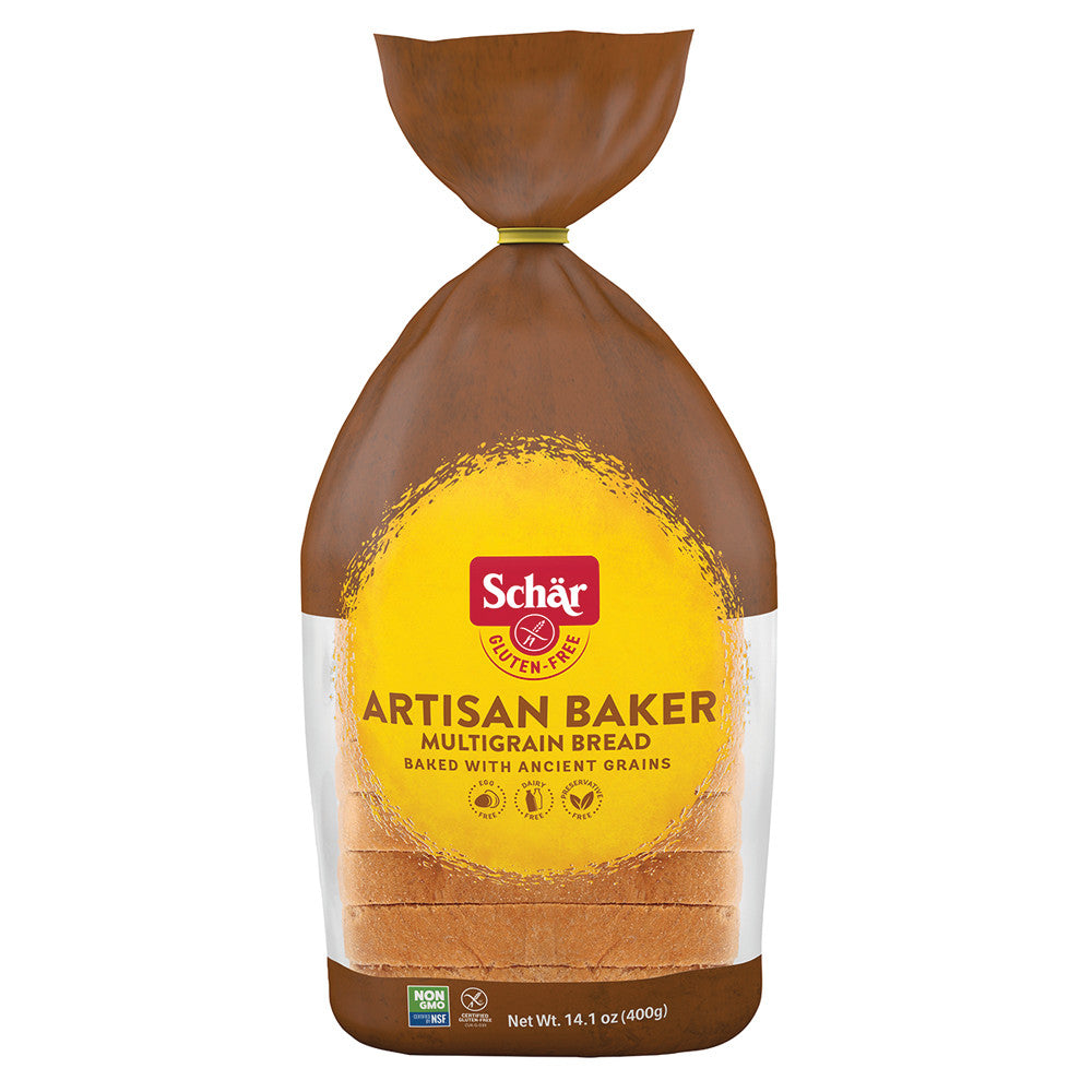 Wholesale Schar Gluten Free Multigrain Bread 14.1 Oz Bag-8ct Case Bulk