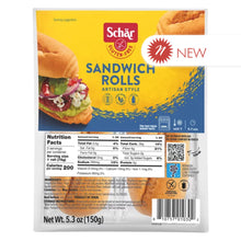 Wholesale Schär Gluten-Free Sandwich Rolls Bread 5.3 Oz Bag- Bulk