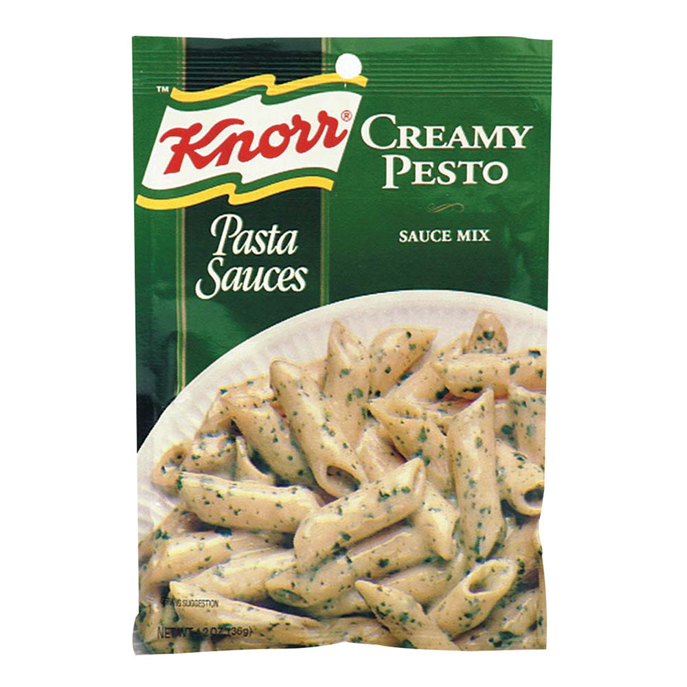 Wholesale Knorr Creamy Pesto Pasta Sauces 1.2 Oz Packet-24ct Case Bulk