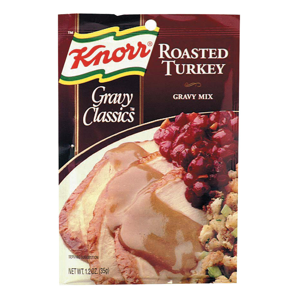 Wholesale Knorr Roasted Turkey Gravy 1.2 Oz Packet-24ct Case Bulk