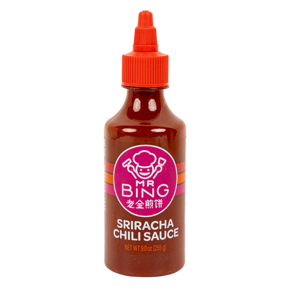 Wholesale Mr Bing - Sriracha Chili Sauce Bottle - 9Oz- Bulk