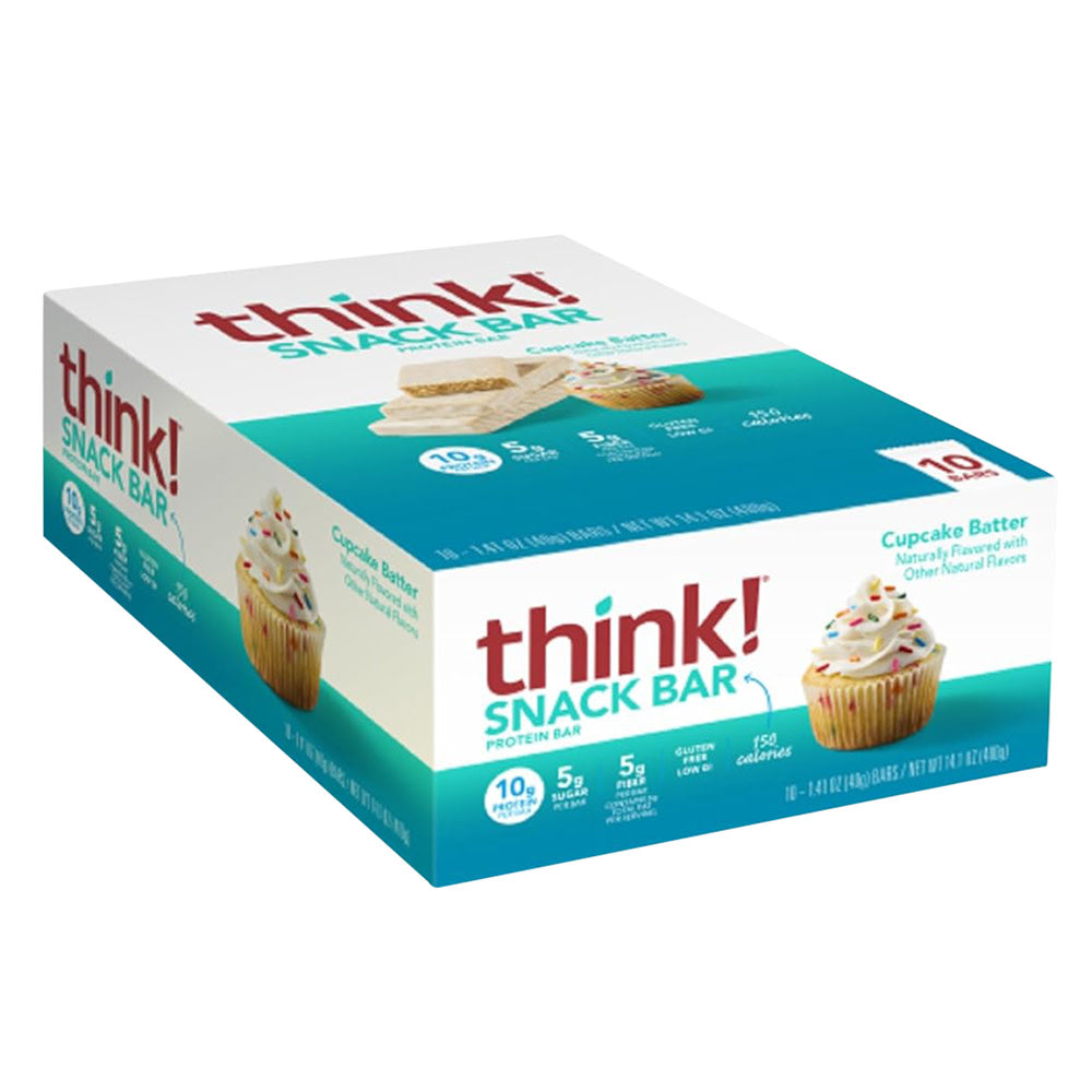 Wholesale Think Thin Cupcake Batter Protein Bar 1.41 Oz- Bulk