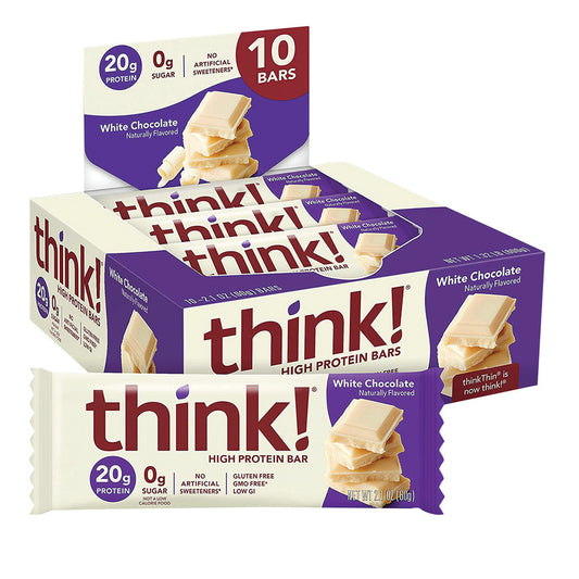 Wholesale Think Thin White Chocolate Protein Bar 2.1 Oz- Bulk