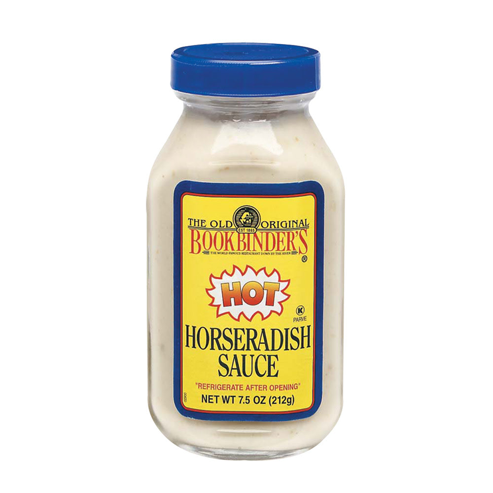 Wholesale Bookbinder'S Hot Horseradish Sauce 9.5 Oz Jar-9ct Case Bulk