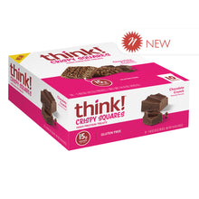 Wholesale Think! Chocolate Crunch Crispy Squares 1.48 Oz Box- Bulk