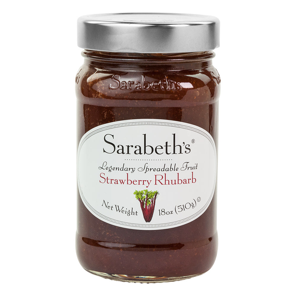 Wholesale Sarabeth'S Strawberry Rhubarb Preserves 18 Oz Jar-6ct Case Bulk