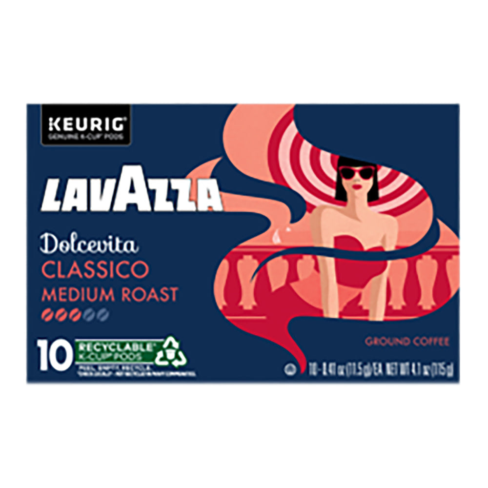 Wholesale Lavazza Classico K-Cups 10 Ct 4.10 Oz- Bulk