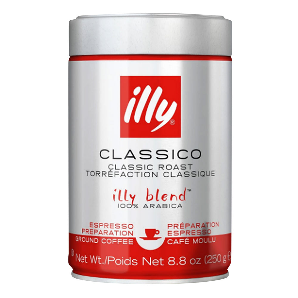 Wholesale Illy Classico Ground Espresso 8.8 Oz Can- Bulk