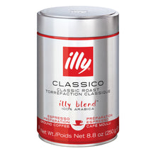 Wholesale Illy Classico Espresso Preparation Classic Roast Coffee 8.8 Oz Tin- Bulk