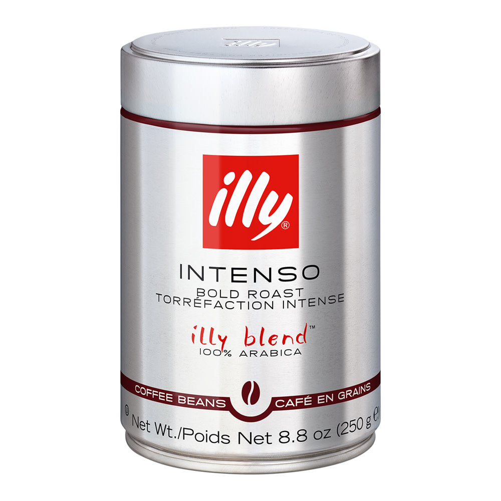 Wholesale Illy Whole Bean Intenso Coffee Dark Roast 8.8 Oz Tin-6ct Case Bulk