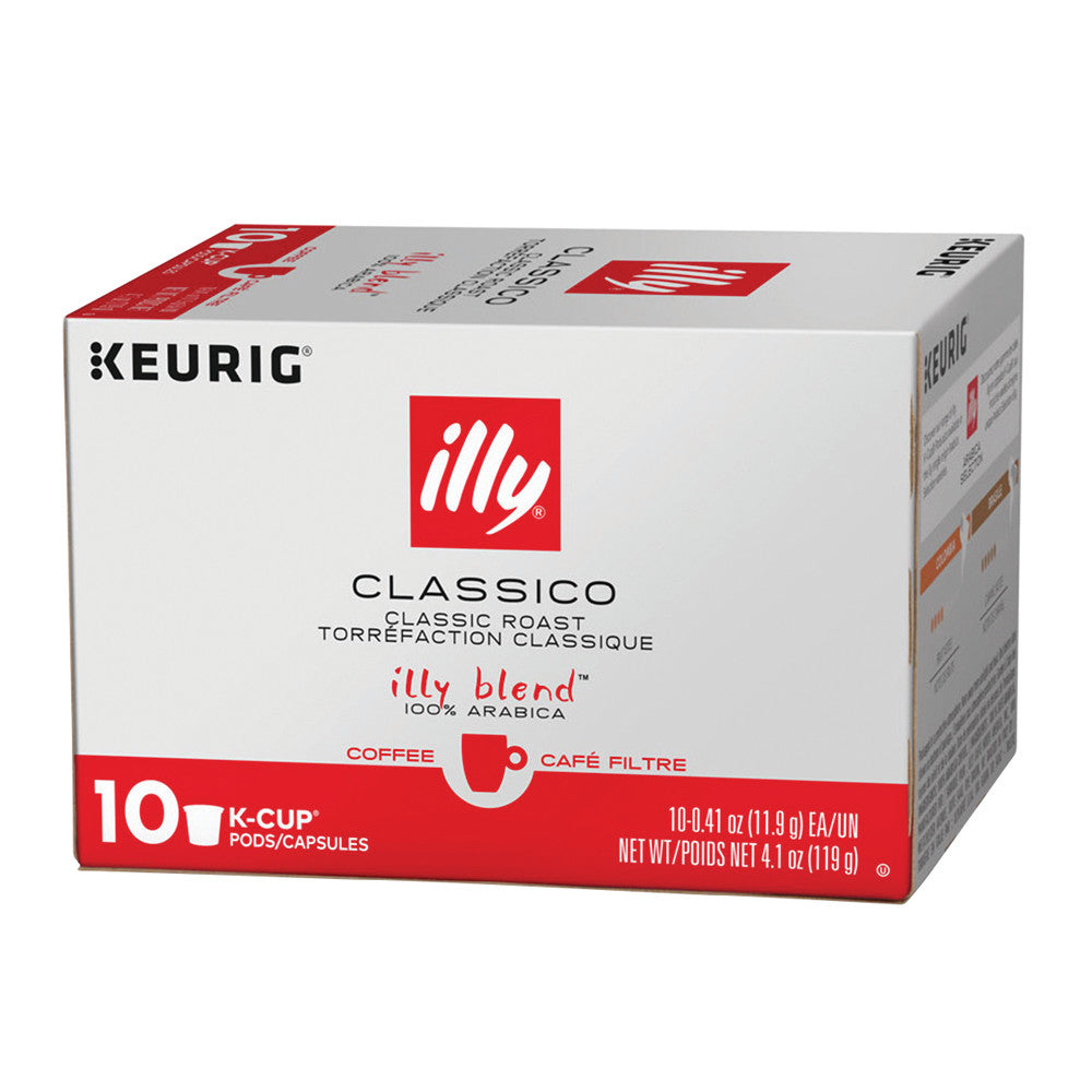 Wholesale Illy K-Cup Pods Classico Classic Roast 10 Pc 4.1 Oz Box-6ct Case Bulk