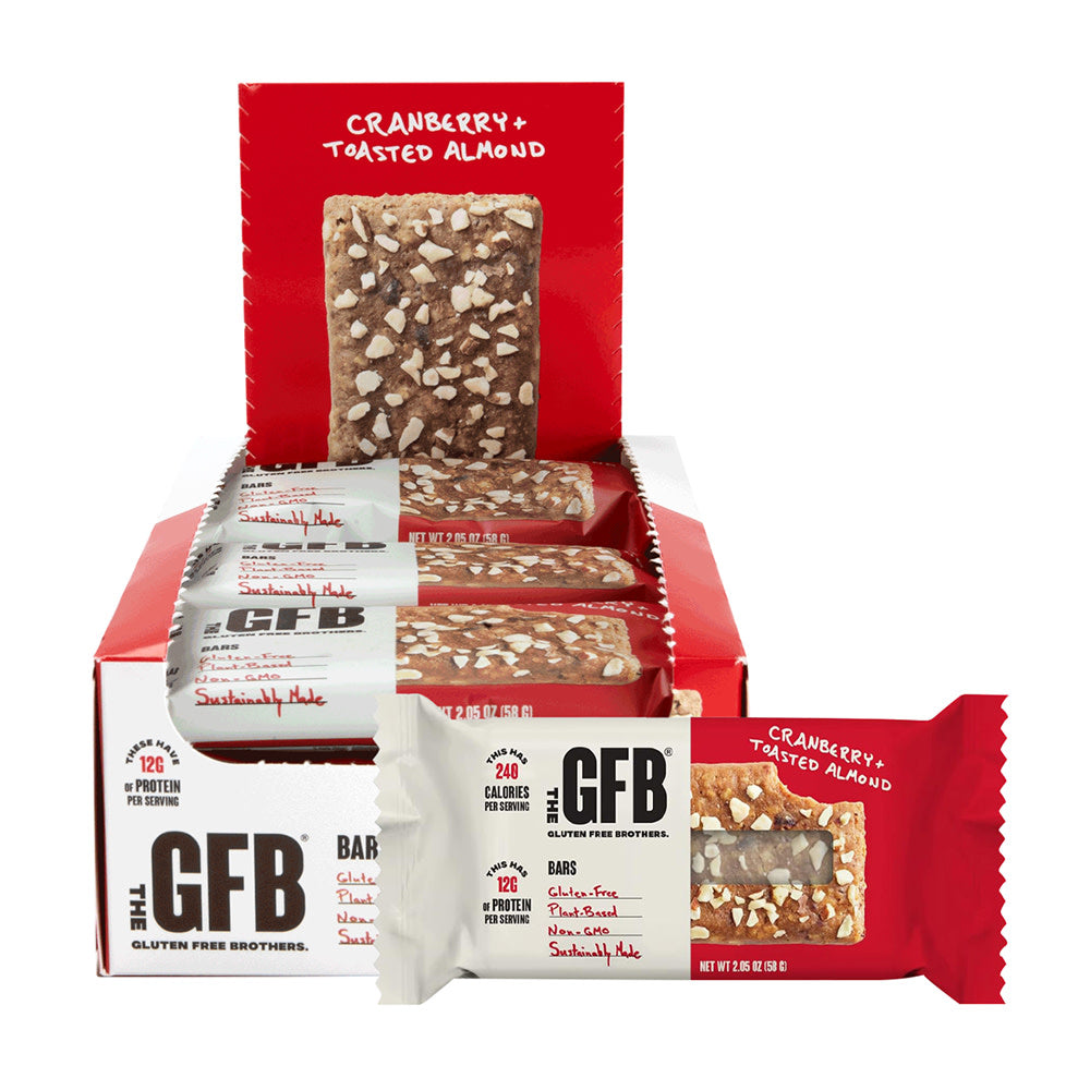 Wholesale The Gfb Cranberry Toasted Almond 2.05 Oz Bar- Bulk