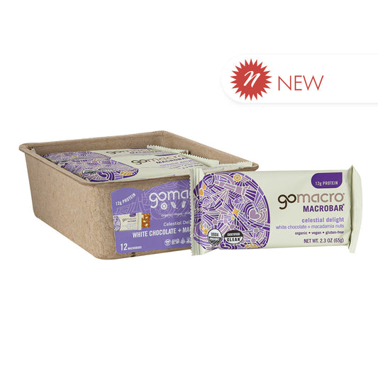 Wholesale Go Macro - White Chocolate Mac Nuts - 2.3Oz- Bulk