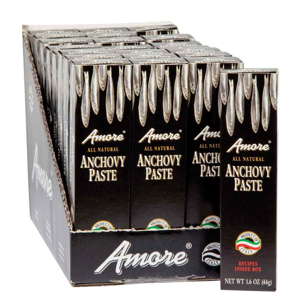 Wholesale Amore Anchovy Paste 1.58 Oz Tube-24ct Case Bulk