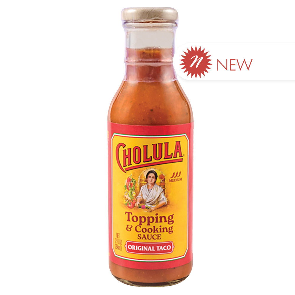 Wholesale Cholula Original Taco Topping & Cooking Sauce 12 Oz Bottle- Bulk