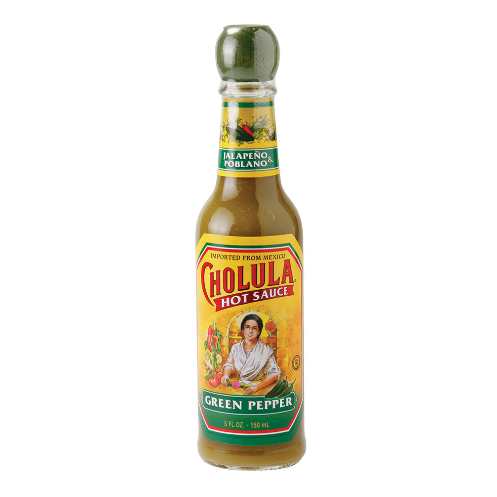 Wholesale Cholula Green Pepper Hot Sauce 5 Oz Bottle- Bulk