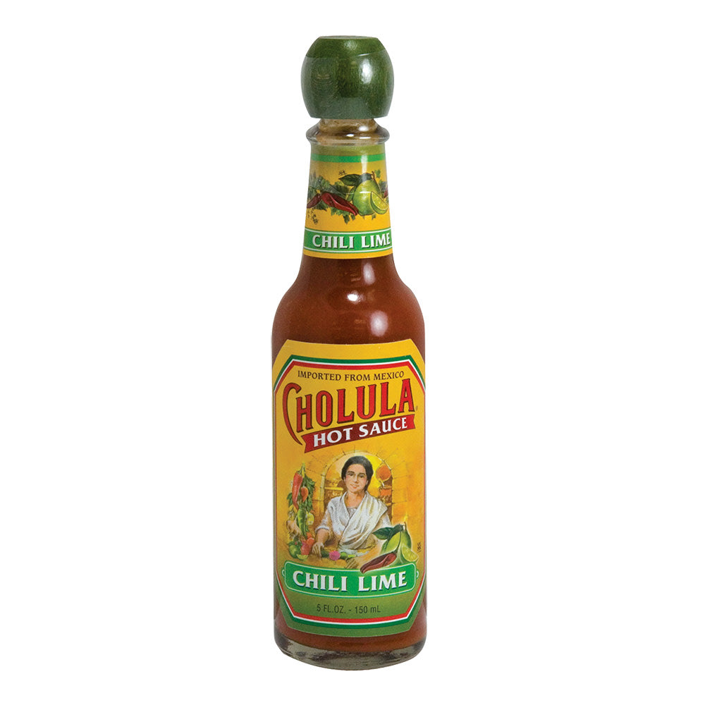 Cholula Chili Lime Hot Sauce 5 Oz Bottle