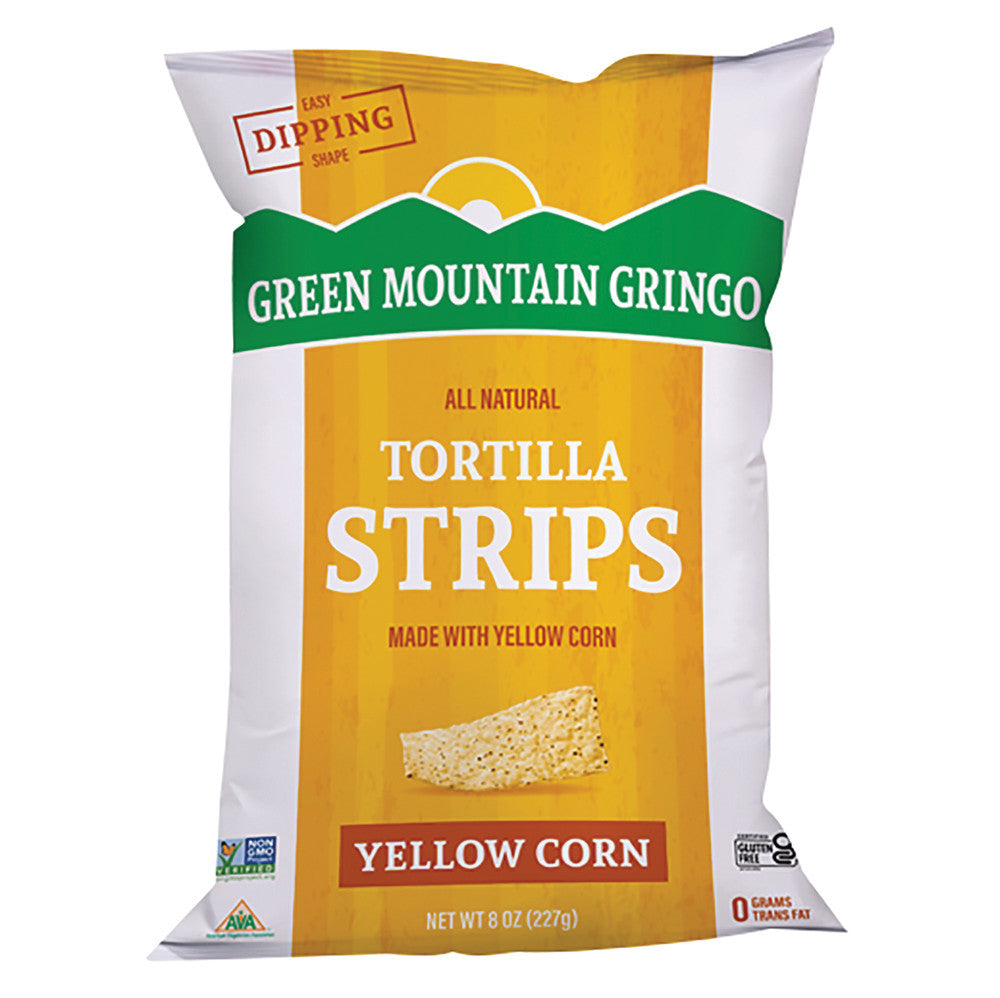Wholesale Green Mountain Gringo Original Tortilla Strips 8 Oz Bag- Bulk