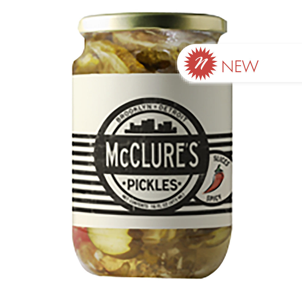 Wholesale Mcclure'S Spicy Dill Slices 16 Oz Jar-6ct Case Bulk