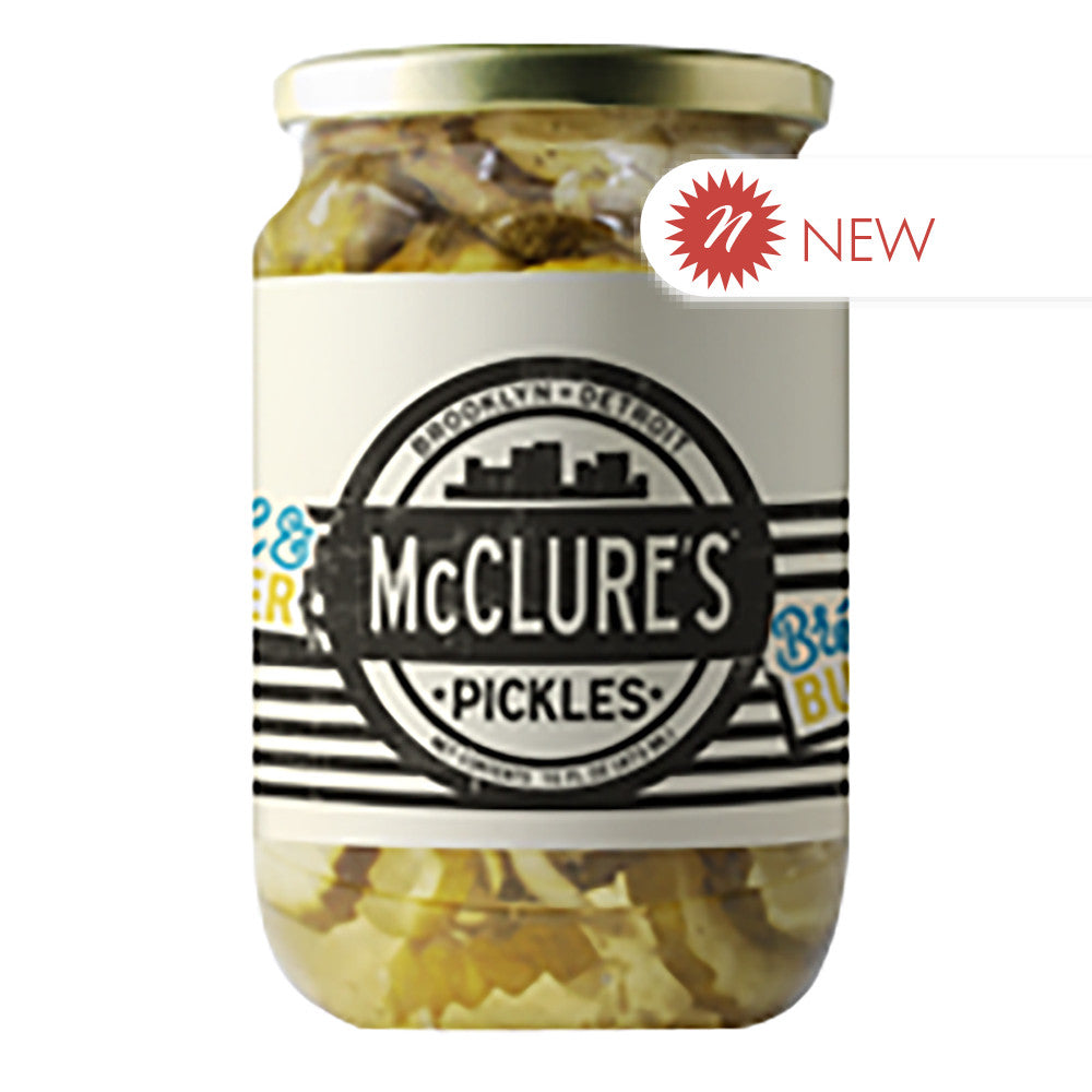 Wholesale Mcclure'S Bread & Butter Slices 16 Oz Jar-6ct Case Bulk