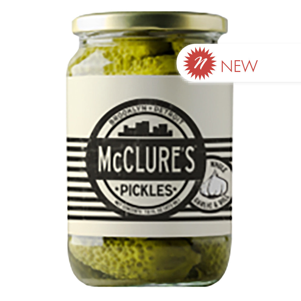 Wholesale Mcclure'S Garlic Dill Whole Pickles 16 Oz Jar-6ct Case Bulk