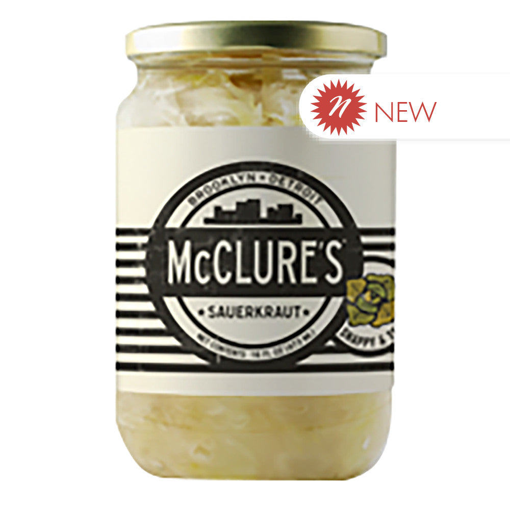 Wholesale Mcclure'S Sauerkraut 16 Oz Jar-6ct Case Bulk