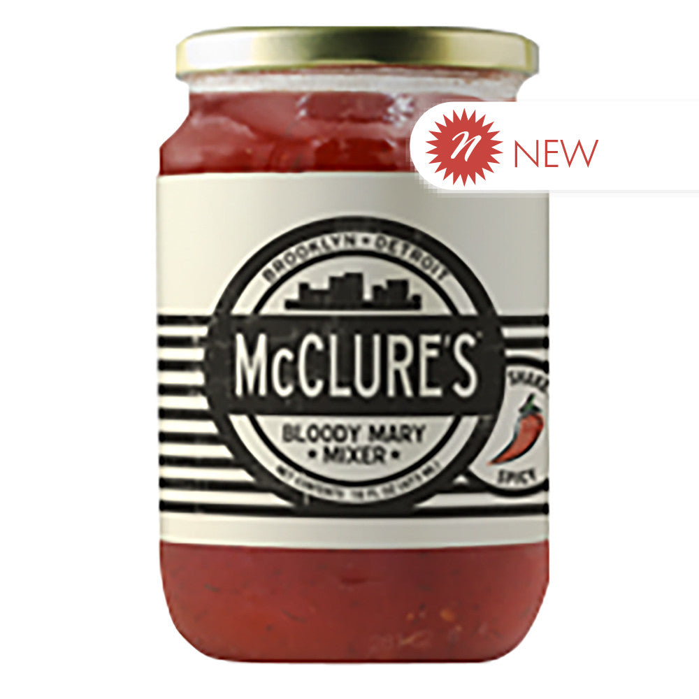 Wholesale Mcclure'S Bloody Mary Mix 16 Oz Jar- Bulk