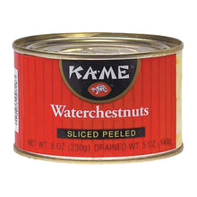 Wholesale Kame Sliced Peeled Waterchestnuts 8 Oz Can- Bulk