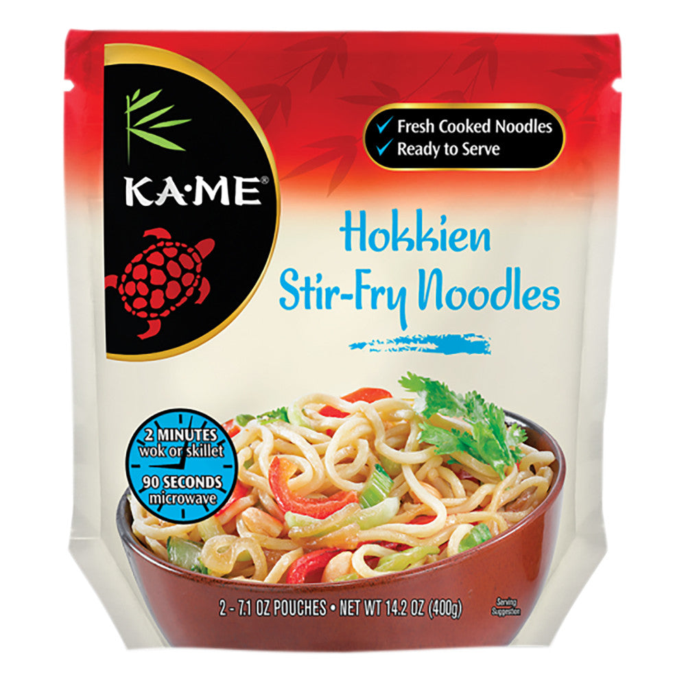 Wholesale Kame Hokkien Stir Fry Noodles 14.2 Oz Pouch-6ct Case Bulk