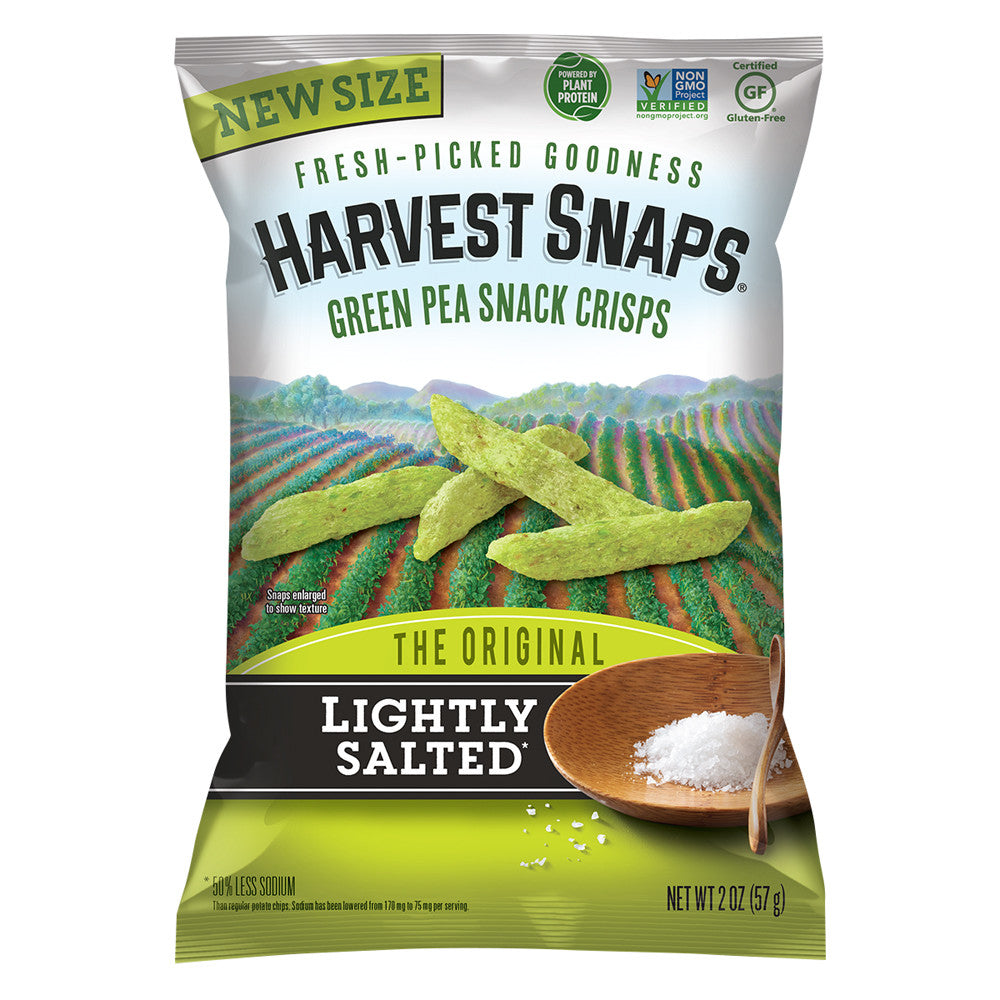 Wholesale Calbee Lightly Salted Harvest Snaps 2 Oz Bag-36ct Case Bulk