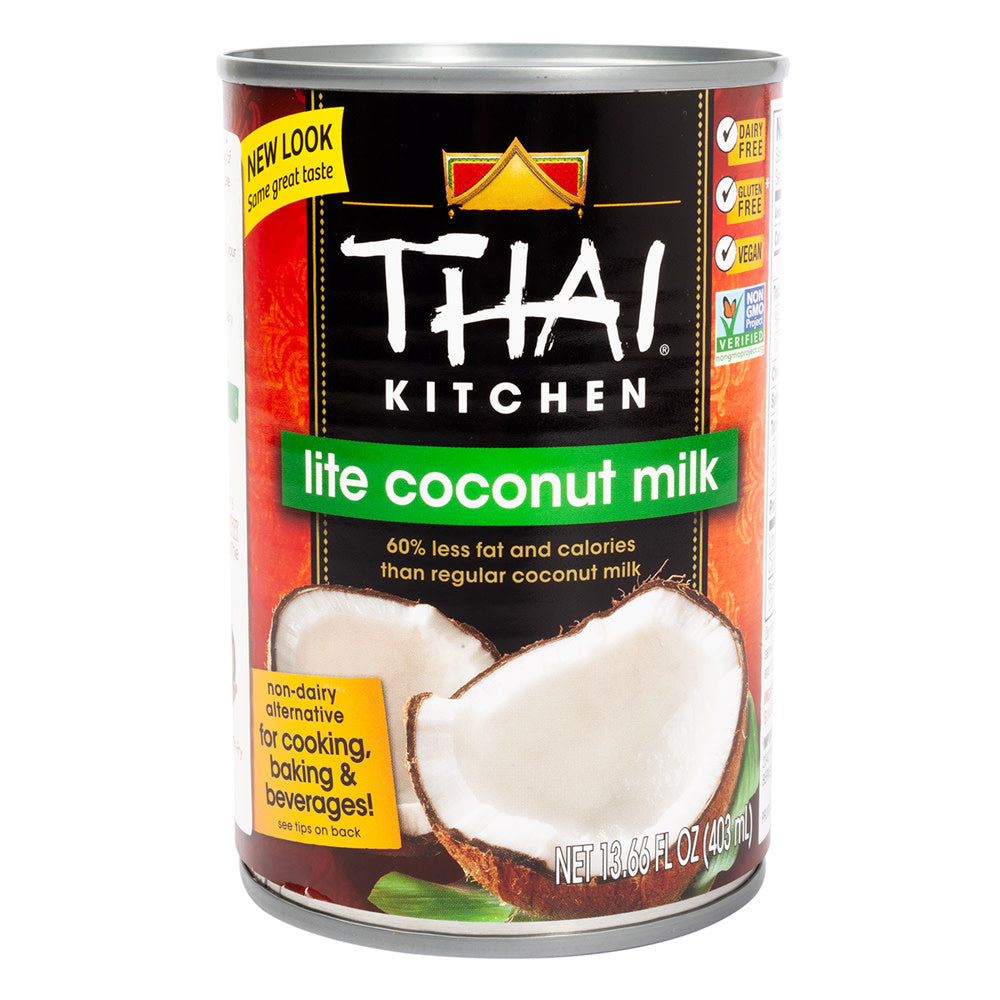 Wholesale Thai Kitchen Lite Coconut Milk 13.66 Oz Can-12ct Case Bulk