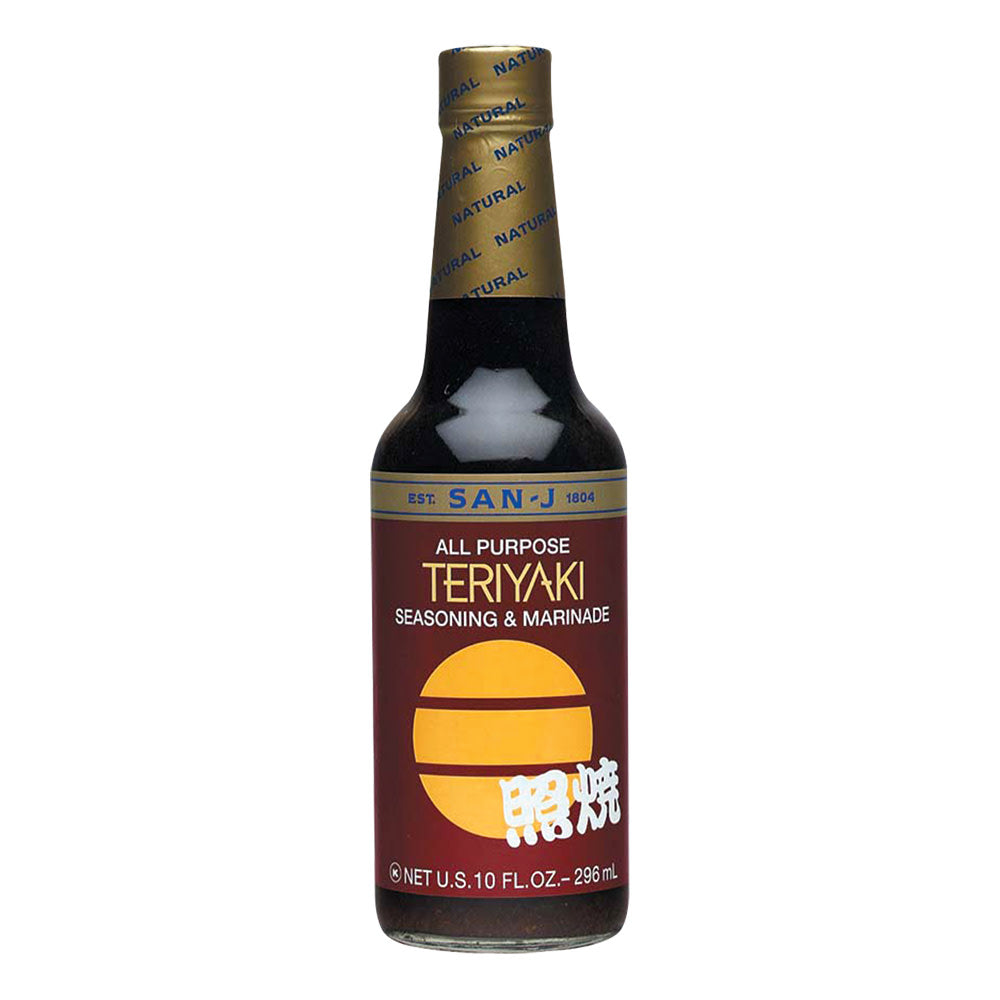 Wholesale San J Teriyaki Sauce 10 Oz Bottle- Bulk