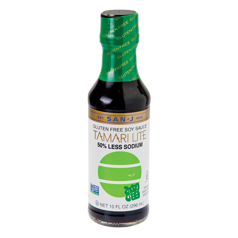 Wholesale San J Gluten Free Tamari Sauce 10 Oz Bottle- Bulk