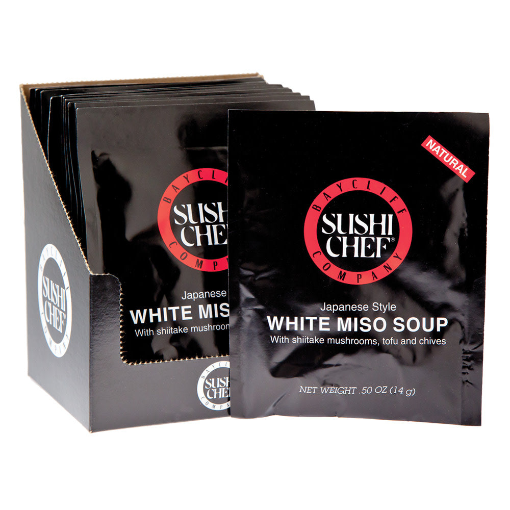 Wholesale Sushi Chef White Miso Soup Packet 0.5 Oz- Bulk