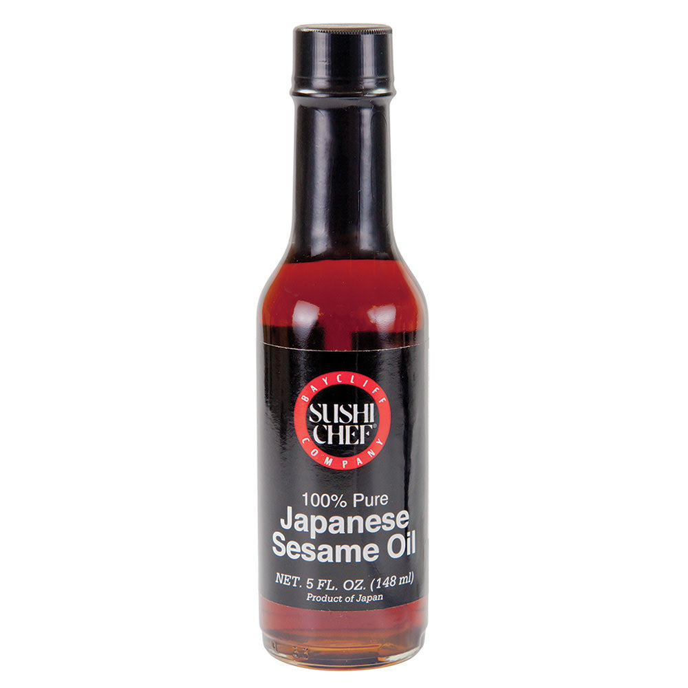 Wholesale Sushi Chef Japanese Sesame Oil 5 Oz Bottle-12ct Case Bulk