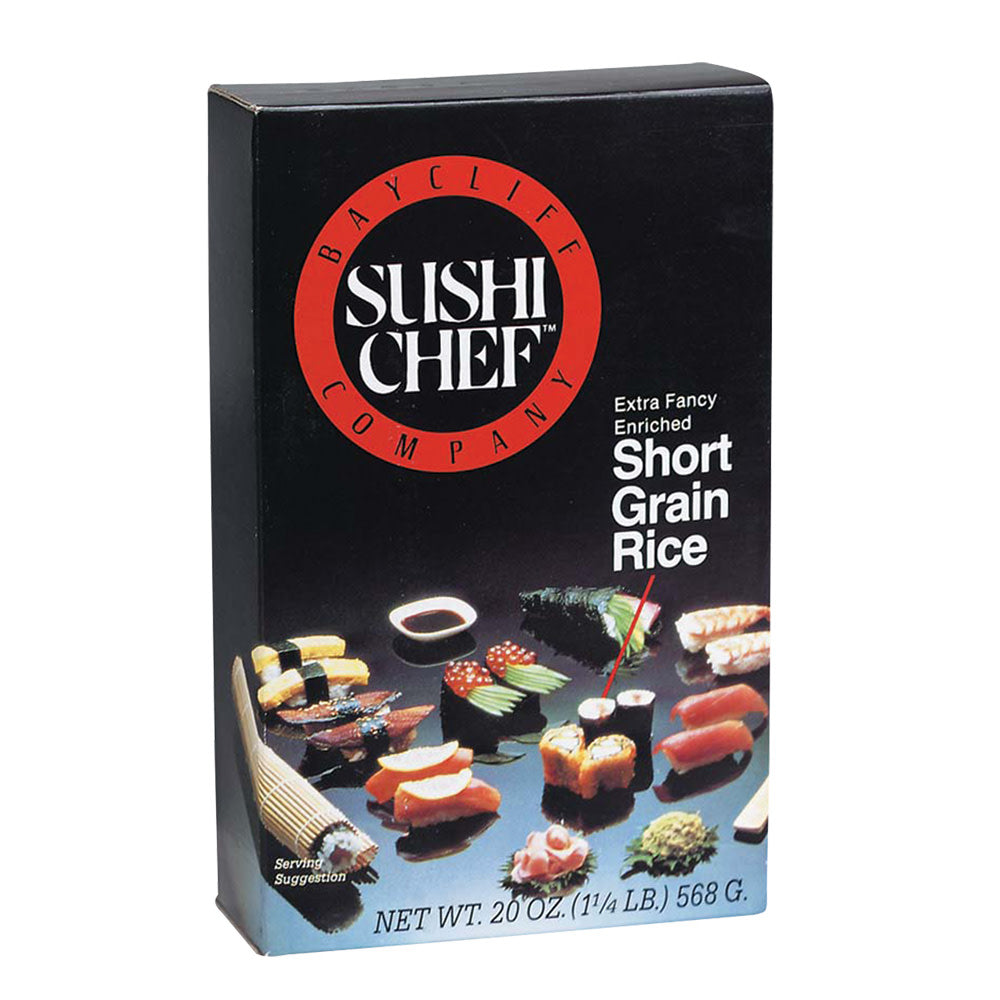 Wholesale Sushi Chef Short Grain Rice 20 Oz- Bulk