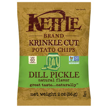 Wholesale Kettle Thick And Bold Dill Pickle Potato Chips 2 Oz Bag- Bulk