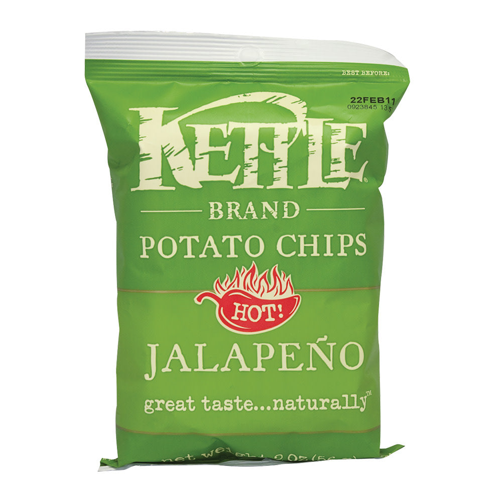 Wholesale Kettle Jalapeno Potato Chips 2 Oz Bag-24ct Case Bulk