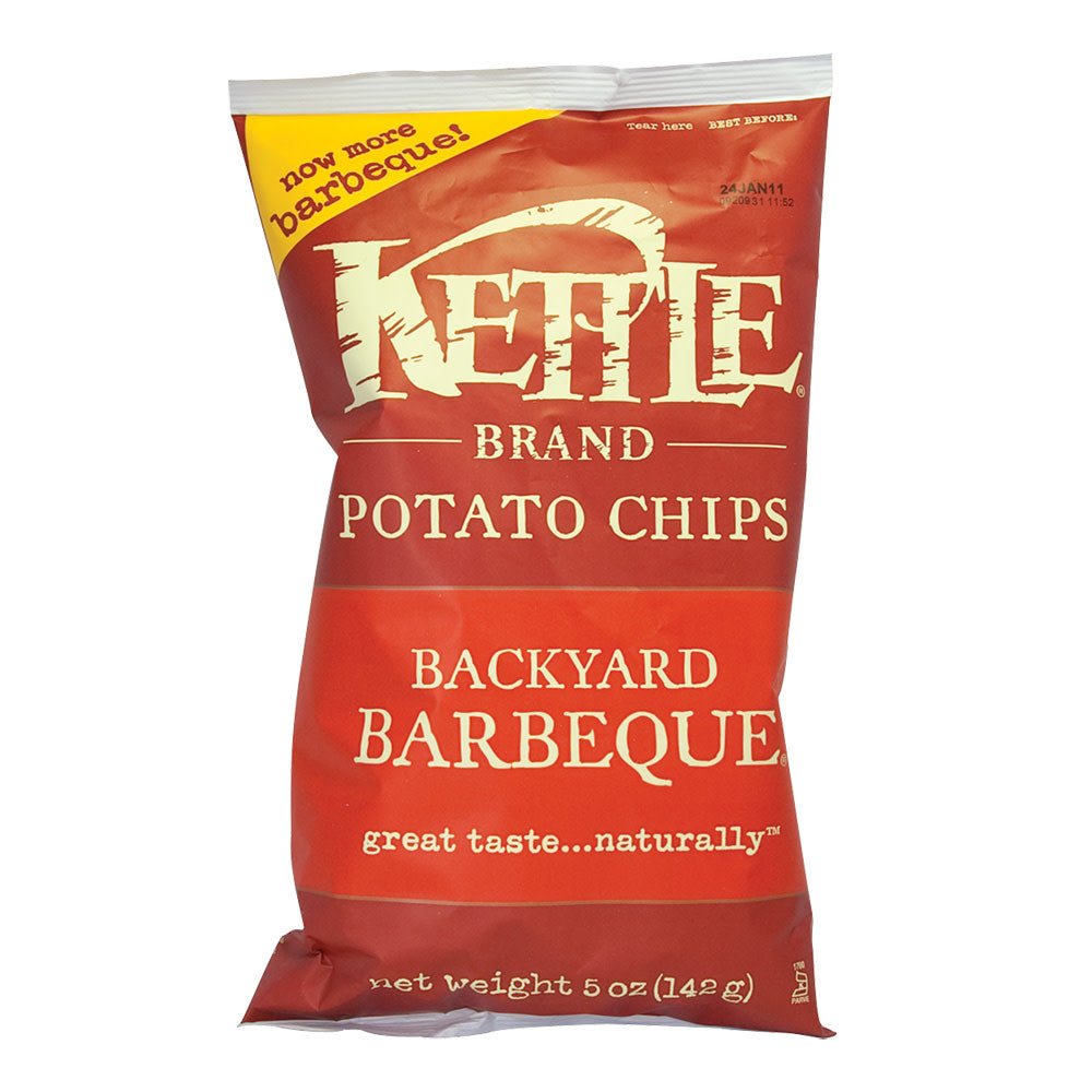 Wholesale Kettle Backyard Bbq Potato Chips 5 Oz Bag-15ct Case Bulk