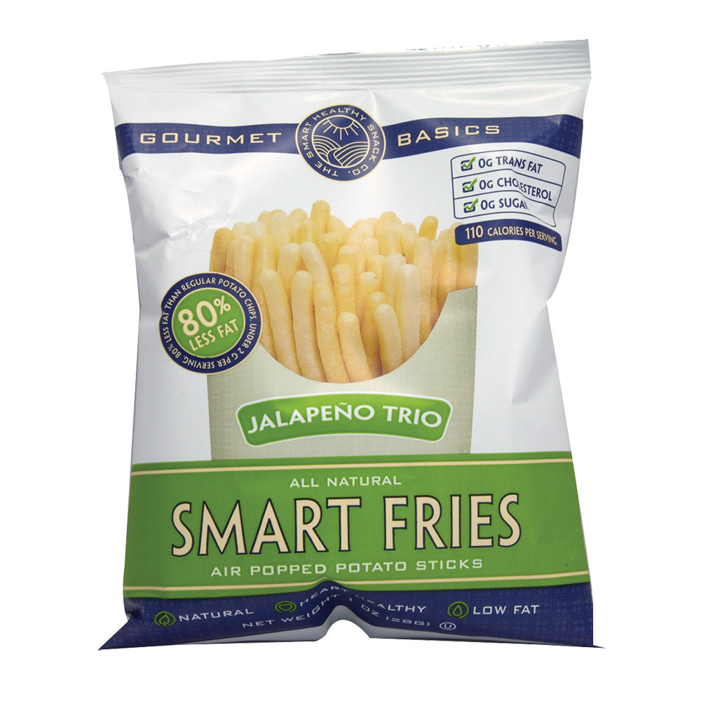 Wholesale Smart Fries Jalapeno Trio 1 Oz Bag-24ct Case Bulk