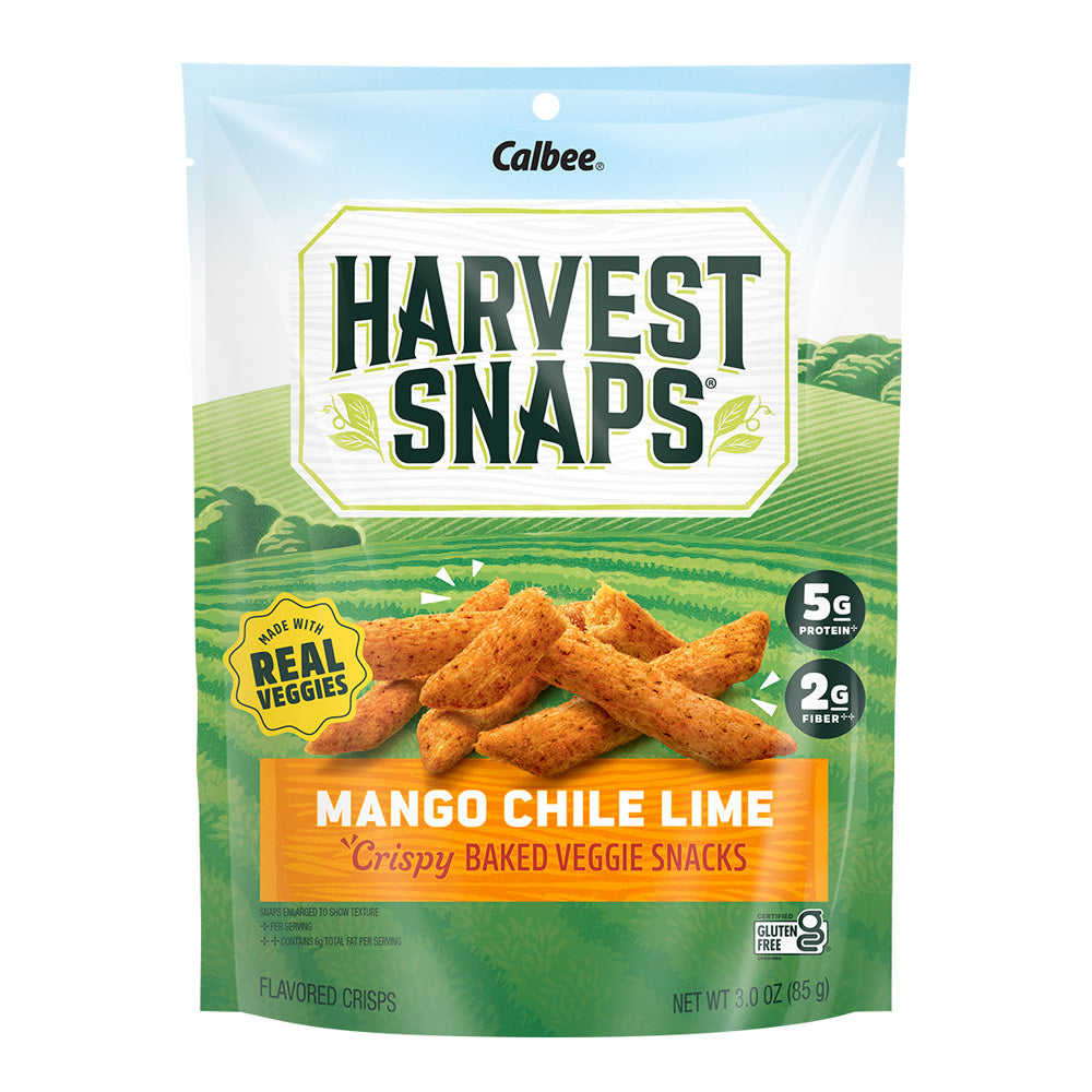 Wholesale Calbee - Harvest Snaps - Red Lentil Chilimngo - 3Oz- Bulk