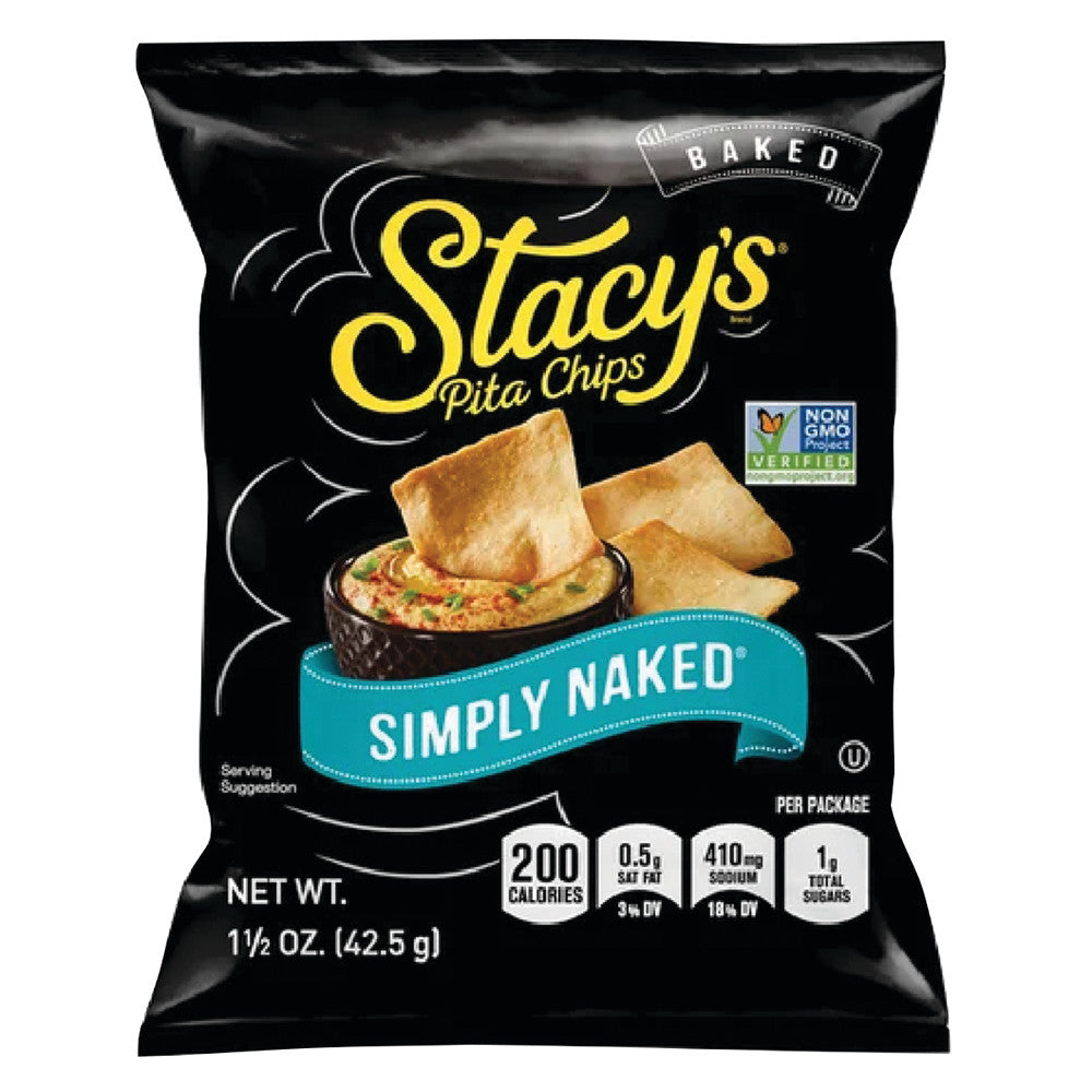 Wholesale Stacy'S Simply Naked Pita Chips 1.5 Oz Bag-24ct Case Bulk