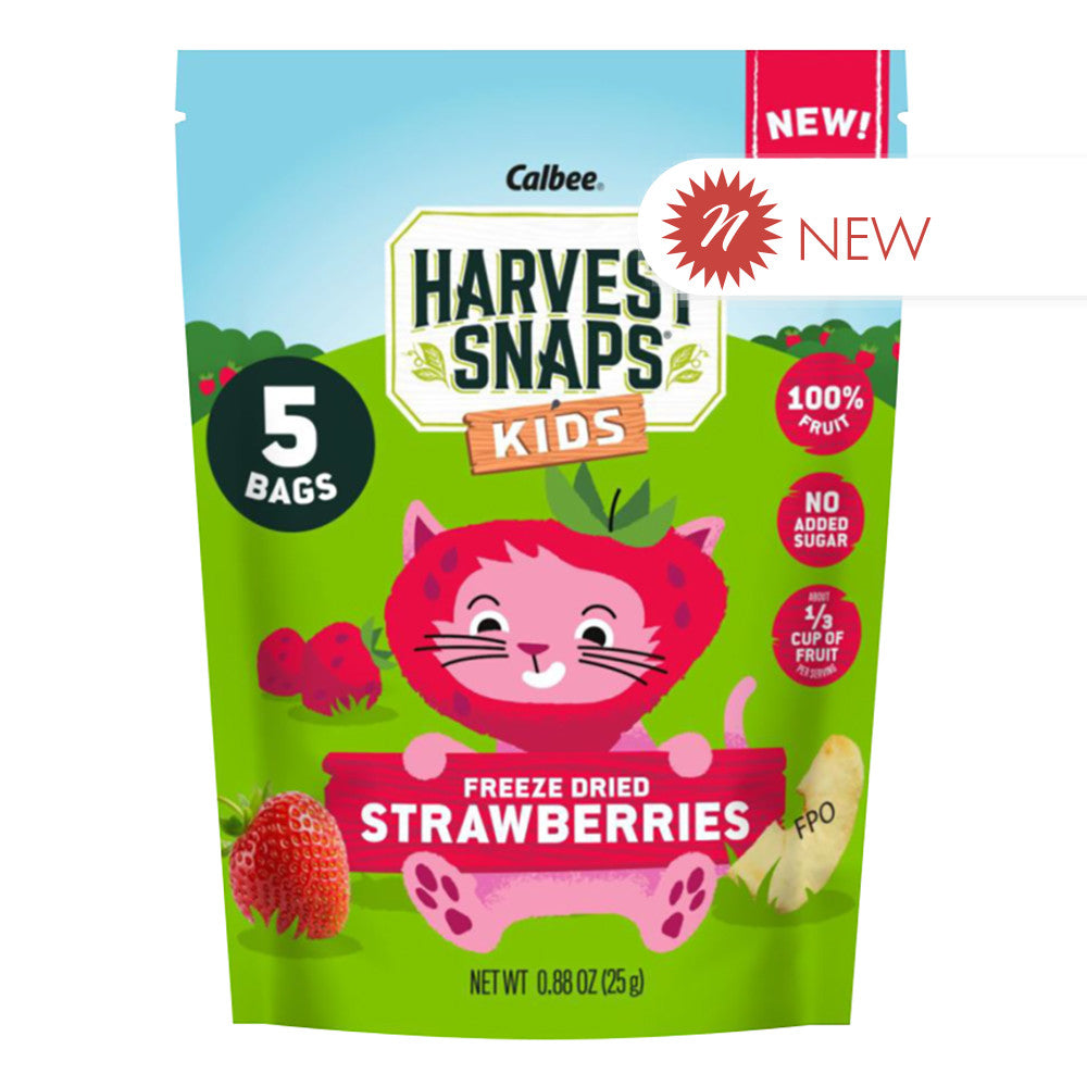 Wholesale Calbee - Harvest Snaps Kids Strawbery(5Ct) - .88Oz- Bulk