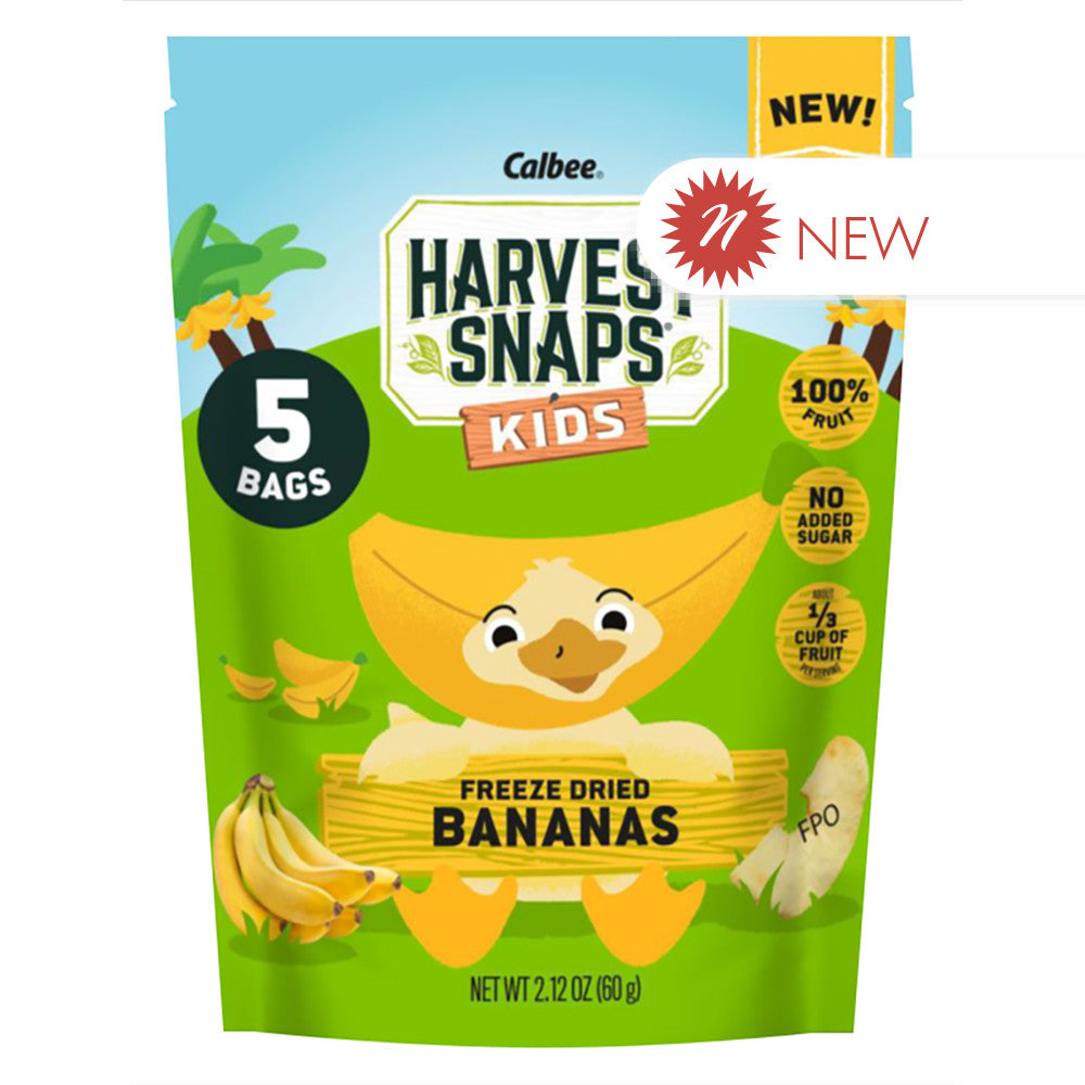 Wholesale Calbee - Harvest Snaps Kids Bananas(5Ct) - 2.12Oz-12ct Case Bulk