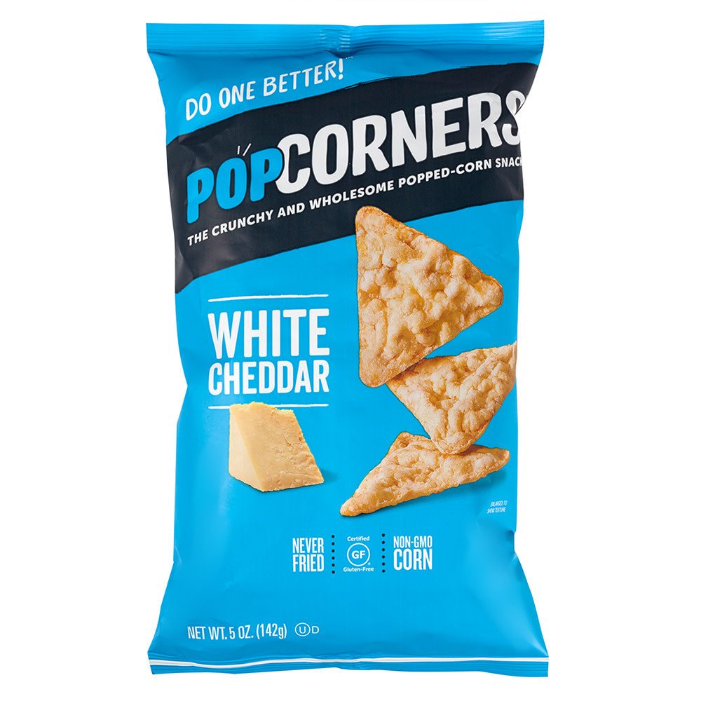 Wholesale Popcorners White Cheddar 5 Oz Bag-12ct Case Bulk